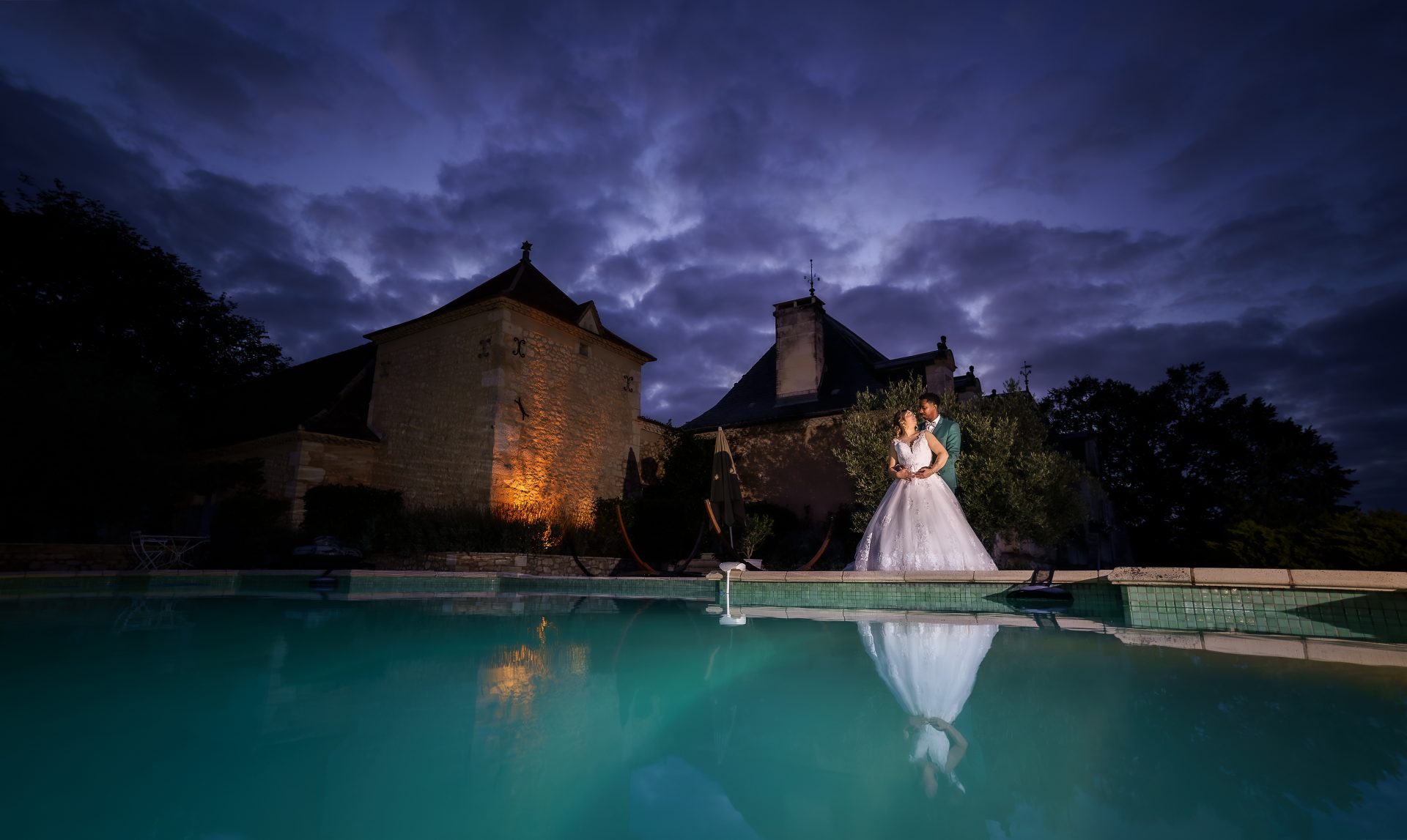 Séance couple nuit guyom photographe de mariage nouvelle-aquitaine